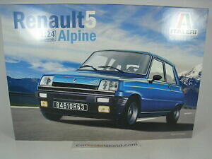 �y���������z�z�r�[�@�͌^�ԁ@�ԁ@���[�V���O�J�[ ���m�[�A���p�C���L�b�grenault 5 alpine 124 italeri kit assembly