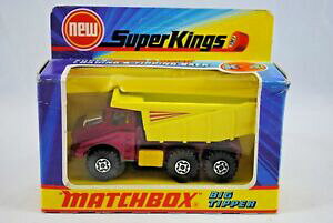 yzzr[@͌^ԁ@ԁ@[VOJ[ }b`vXgbN}eBbNmatchbox k4 big autochargeur a benne basculante camion avec travail presseamatic tipper comme neuf
