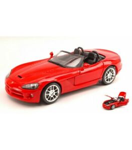 【送料無料】ホビー 模型車 車 レーシングカー ダッジバイパーdodge viper srt10 2003 red 118のサムネイル