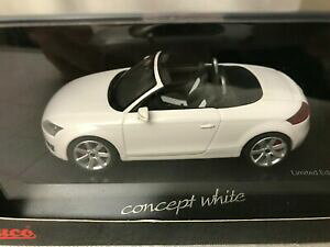 yzzr[@͌^ԁ@ԁ@[VOJ[ AEfBJuIRZvgzCgfaudi tt cabriolet concept white 143 schuco