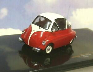 �y���������z�z�r�[�@�͌^�ԁ@�ԁ@���[�V���O�J�[ �l�b�g���[�N�~�j�`���A���b�h�z���C�gixo 143 miniature 1955 iso isetta bmw the original en rouge amp; blanc clc312