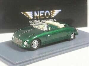 yzzr[@͌^ԁ@ԁ@[VOJ[ NXlIXP[f|VFJuI^bNclasse neo scale models porsche waibel cabriolet 1948 vert metallique in 143