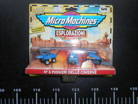 【送料無料】ホビー　模型車　車　レーシングカー マイクロマシンcmicro machines esplorazione pionieri caverne 3 exploration cavern c galoob gig