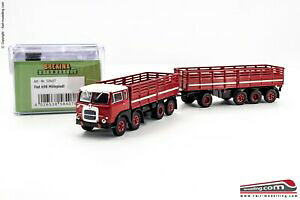yzzr[@͌^ԁ@ԁ@[VOJ[ gbNg[[tBAbgbrekina 58407 h0 187 camion avec remorque fiat 690 millepattes rouge
