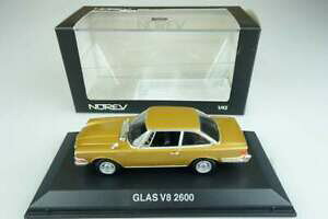 �y���������z�z�r�[�@�͌^�ԁ@�ԁ@���[�V���O�J�[ �K���X�S�[���h�u���E�����^���b�N�{�b�N�Xnorev 820526 bmw glas v8 2600 gold braun metallic mit box 143 105278