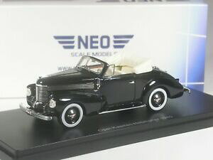 yzzr[@͌^ԁ@ԁ@[VOJ[ NXlIXP[fIyLveuJuIclasse neo scale models opel capitaine hebmuller cabriolet 1940 noir 143 in