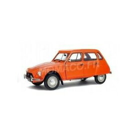 【送料無料】ホビー　模型車　車　レーシングカー シトロエンオレンジsolido s1800304 citroen dyane 6 1967 orange tenere 118