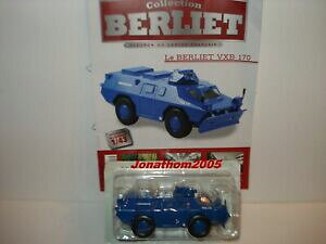 yzzr[@͌^ԁ@ԁ@[VOJ[ RNVtXcollection berliet vehicule blinde vxb 170 gendarmerie france 1972 au 143