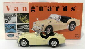 �y���������z�z�r�[�@�͌^�ԁ@�ԁ@���[�V���O�J�[ �I�[�v���g�b�vvanguards 143 va47000 triumph tr3a open top pale yellow