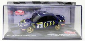 �y���������z�z�r�[�@�͌^�ԁ@�ԁ@���[�V���O�J�[ �X�P�[�������e�J���������[eaglemoss 143 scale em08 subaru imprezza monte carlo rally 1995