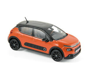 �y���������z�z�r�[�@�͌^�ԁ@�ԁ@���[�V���O�J�[ �V�g���G���I�����W�{�b�N�Xcitroen c3 2016 orangenoir 143 norev 155266 neuf neuf dans sa boite