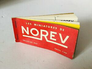 yzzr[@͌^ԁ@ԁ@[VOJ[ aTl[catalogo coleccion 1956 escala 143 les miniatures de norev