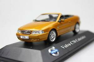 yzzr[@͌^ԁ@ԁ@[VOJ[ AgX{{IW[hX^[JuIfc70 atlas 143 volvo c70 cabriolet modeles de voiture en alliage orange roadster