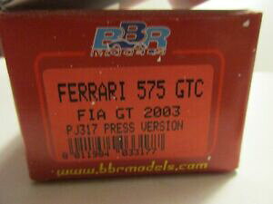 yzzr[@͌^ԁ@ԁ@[VOJ[ tF[vXo[Wbbr 143 ferrari 575 gtc fia gt 2003 press version pj317