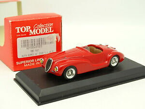 【送料無料】ホビー 模型車 車 レーシングカー モデルアルファロメオレッドtop model 143 alfa romeo 6c 2500 ss 1940 rouge
