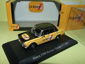 yzzr[@͌^ԁ@ԁ@[VOJ[ nb`O[bpjo[Tsimca 1300 berline europe 1 1968 universal hobbies 143