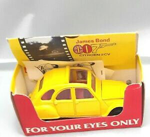 �y���������z�z�r�[�@�͌^�ԁ@�ԁ@���[�V���O�J�[ �R�[�M�[�W�F�[���Y�{���h�V�g���G��corgi 272 james bond citroen 2cv boxed avec instructions