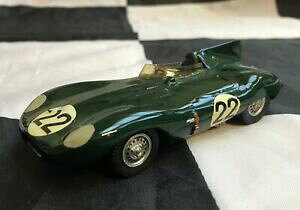 yzzr[@͌^ԁ@ԁ@[VOJ[ WK[f}inconnu 143 faite a la main 22 jaguar d type le mans en metal blanc voiture modele xkd