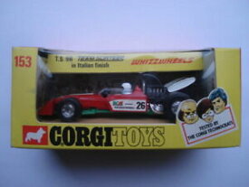 【送料無料】ホビー　模型車　車　レーシングカー チームサーティースイタリアボックスカーc1972 corgi whizzwheels no153 ts9b team surtees italien finition comme neuf boxed voiture