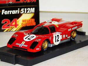 yzzr[@͌^ԁ@ԁ@[VOJ[ tF[XN[fA}ferrari 512m 12 poseyadamovicz scuderia nart 3rd le mans 1971 brumm s043 143