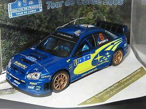 �y���������z�z�r�[�@�͌^�ԁ@�ԁ@���[�V���O�J�[ �X�o���t�����X�c�[���h�R���X�T���U���C���v���b�T�����[143 subaru impreza wrc rallye de france tour de corse 2005 s sarrazin