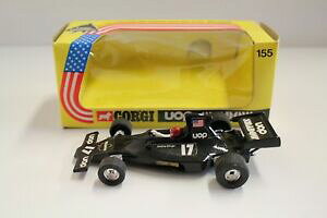 yzzr[@͌^ԁ@ԁ@[VOJ[ R[M[VhE[XJ[IWicorgi no 155 droit shadow f1 voiture de course noir original 1973boxed