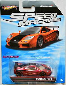 【送料無料】ホビー 模型車 車 レーシングカー ホットホイールマシンスピードマクラーレンレッドカードhot wheels vitesse machines mclaren f1 gtr rouge mauvais carte
