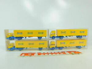 【送料無料】ホビー 模型車 車 レーシングカー #メルセデスbo6450,5 4x wiking h0 187 semiremorque mercedes mb ikea 25544 26544,