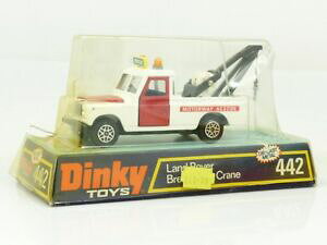 yzzr[@͌^ԁ@ԁ@[VOJ[ h[o[N[XL[IWi{bNXdinky toys 442 land rover breakdown crane motorway rescue cret original