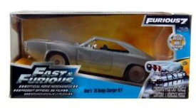 【送料無料】ホビー　模型車　車　レーシングカー ベアメタルカーモデル1968 dodge charger rtbare metal fast amp; furious 7 124 voiture modele