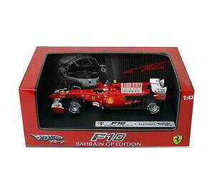 yzzr[@͌^ԁ@ԁ@[VOJ[ zbgzC[[VOtF[o[[tFihA\hot wheels racing ferrari f10 bahrain gp fernando alonso t6289 143
