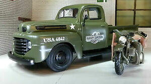 yzzr[@͌^ԁ@ԁ@[VOJ[ XP[tH[hn[[_rbh\flgb 124 echelle maisto coree guerre armee 1948 ford f1 amp; harley davidson modele