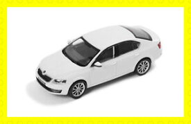 【送料無料】ホビー　模型車　車　レーシングカー シュコダセダンskoda octavia iii sedan 143 white abrex