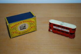 【送料無料】ホビー　模型車　車　レーシングカー トラムクラスビンテージマッチモデルvintage lesney matchbox models of yesteryear y3 e classe de tramway boxed