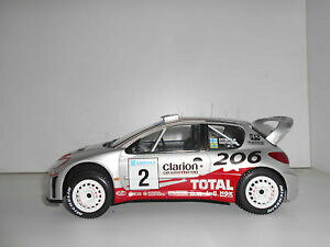 yzzr[@͌^ԁ@ԁ@[VOJ[ vW[[Ozlbg[Npeugeot 206 wrc rally suecia 2002 gronholm 2 altaya ixo 118
