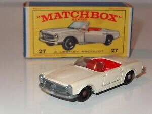 �y���������z�z�r�[�@�͌^�ԁ@�ԁ@���[�V���O�J�[ �}�b�`�����Z�f�Xk lesney matchbox mercedes 230 sl 27
