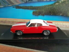 【送料無料】ホビー　模型車　車　レーシングカー シボレースケールautoworld 1970 chevrolet chevelle ss 454 scale 143