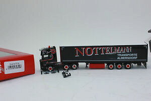 yzzr[@͌^ԁ@ԁ@[VOJ[ XJjAh[g[herpa 308496 scania r tl 6x2 plan de rideau trailer nottelmann 187 h0