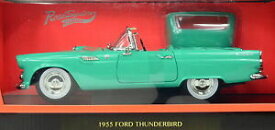 【送料無料】ホビー　模型車　車　レーシングカー フォードサンダーバードグリーンスケールford thunderbird annee 1955 vert echelle 118 de road signature