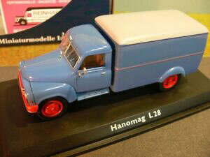 【送料無料】ホビー 模型車 車 レーシングカー モデルスーツケース143 schuco hanomag l28 valise bleu 02931