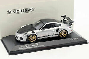 yzzr[@͌^ԁ@ԁ@[VOJ[ |VFOAe}eporsche 911 991 ii gt3 rs weissachpaket 2018 argent avec dore jantes 143