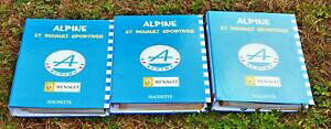 yzzr[@͌^ԁ@ԁ@[VOJ[ AVFbgRNVApCubNbgX|[cm[collection hachette 3 classeurs complets 65 livrets alpine et renault sportives