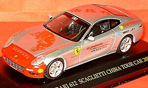 �y���������z�z�r�[�@�͌^�ԁ@�ԁ@���[�V���O�J�[ �t�F���[�����^���b�N�V���o�[�c�A�[�l�b�g���[�Nferrari 612 scaglietti chine tour car 2005 argent metallique 143 ixo fer039