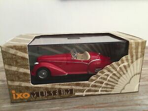 【送料無料】ホビー 模型車 車 レーシングカー ネットワークアルファロメオixo museum mus002alfa romeo 8 c 2900b 1938 rouge 143