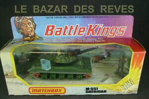 �y���������z�z�r�[�@�͌^�ԁ@�ԁ@���[�V���O�J�[ �}�b�`�g�����X�~�b�V����matchbox battle kings char sheridan boite ref k 109