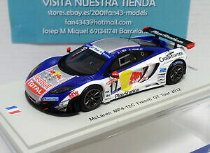 yzzr[@͌^ԁ@ԁ@[VOJ[ }N[tX[ubhuXp[Nmclaren mp412c 17 french gt 2012 loeb red bull 143 spark