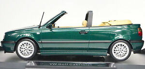 yzzr[@͌^ԁ@ԁ@[VOJ[ StJuIeXP[vw golf iii cabriolet annee 1995 vertmeetallique echelle 118 de norev