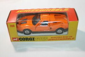 【送料無料】ホビー　模型車　車　レーシングカー コーギーオレンジベンツcorgi toys 388 orange mercedes benz c111