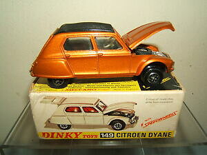 yzzr[@͌^ԁ@ԁ@[VOJ[ fVgGT{bNXdinky toys modele 149 citroen dyane saloon en parfait etat, dans sa boite