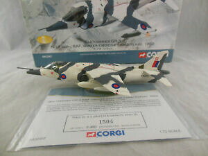 �y���������z�z�r�[�@�͌^�ԁ@�ԁ@���[�V���O�J�[ �R�[�M�[�y�n���A�[corgi aviation aa32407 bae harrier gr3 1 sqn raf exercice hivernal camo 1982